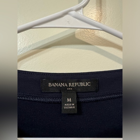Banana Republic Soft Touch Scuba Drop-Shoulder Top - Picture 3 of 3